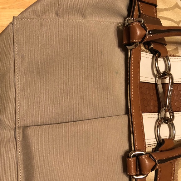 Coach Hampton Optic Signature Handbag - Picture 6 of 16